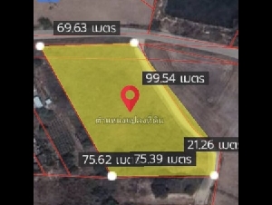 ขายที่ดินแปลงสวยบ้านบึงชลบุรี พื้นที่สีเหลือง ที่ดินขนาด 5 ไร่  หน้ากว้างประมาณ 70 เมตร