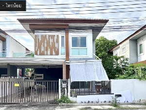 LM25-0155 ขายบ้านแฝด ชวนชมพาร์ค3 บางกรวย ไทรน้อย พื้นที่ 40.8 ตรว 3 นอน 2 น้ำ ใกล้โลตัส ไทรน้อย