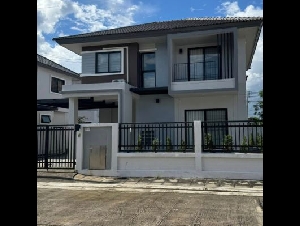 บ้านเดี่ยว โครงการเคหะสันกำแพง บ้านสภาพดี พร้อมอยู่ เฟอร์ครบ ใกล้ตลาด–โลตัส–7-11 ในระยะเดินถึงได้