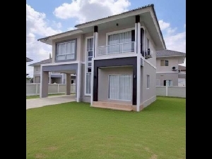 กาญกนกวิลล์ 14 (สันกำแพงสายใหม่) บ้านเดี่ยวแปลงมุม หลังใหม่ ต่อเติมบิ้วอินครบ เฟอร์ครบ