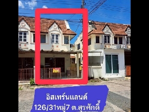 ขายด่วน ทาวน์เฮ้าส์ 2 ชั้น 27 ตรว. ห้องมุม โครงการอิสเทิร์นแลนด์ 1 ศรีราชา ทำเลทอง ใกล้ทุกความสะดวก เดินทางง่าย เข้า–ออกหลายเส้นทาง