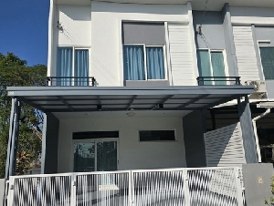 ให้เช่าทาวน์เฮ้าส์2ชั้นแปลงมุม 25ตรว. หลังบ้านวิวสวน ดอนเมือง สรงประภา