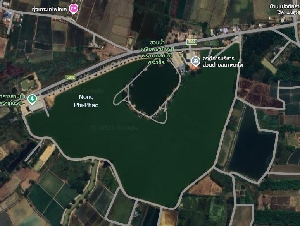 ขายที่ดินเปล่า ทำเลสวย หน้าติดถนน หลังติดแม่น้ำสะแกกรัง บรรยากาศดีมาก