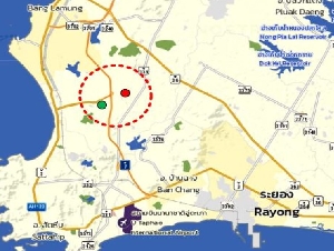 ขายที่ดินเปล่า แปลงใหญ่  ทำเลศักยภาพ อำเภอบางละมุง จังหวัดชลบุรี