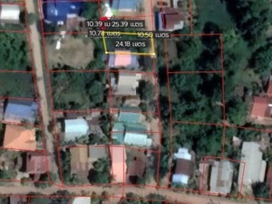 ขายที่ดินเปล่าถมแล้วบ้านดุงอุดร ใกล้วัด อยู่ในแหล่งชุมชน