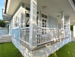 ให้เช่าบ้านเดี่ยว2ชั้น58ตรว. ถนนปัญญาอินทรา เลียบคลอง2 ใกล้แฟชั่นไอส์แลนด์