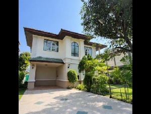 บ้านเดี่ยวในหมู่บ้านฟ้าหลวง บรรยากาศเงียบสงบ ครัวขนาดใหญ่ หน้าบ้านโล่ง ไม่ชนใคร ลมดีตลอดปี