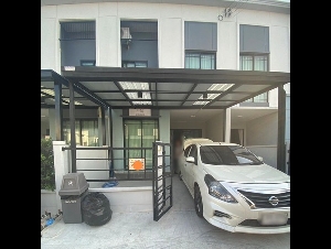 ให้เช่าทาวน์โฮม2ชั้น พลีโน่Pleno รังสิต ปทุมธานี อยู่หลัง ร.พ. เซนต์คาร์ลอส