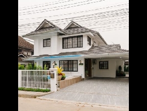 บ้านพูลวิลล่าเลคแลนด์ ต.สุเทพ ถ.คันคลองชลประทาน เครื่องใช้ไฟฟ้าครบ บ้านสวยฟังก์ชันครบ