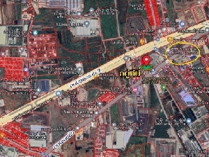 ขายที่ติดถนนเอกชัย ขายที่ใกล้ตลาดสดเมืองใหม่ ขนส่งเดินทางสะดวก