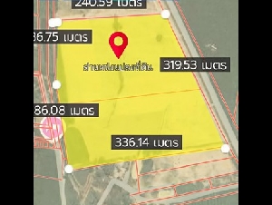 ขายที่ดินปลวกแดงระยอง ขายที่ดินระยอง 30 ไร่ (มี 2 โฉนด)  ผังสี ตำบลมาบยางพร ปลวกแดง ระยอง
