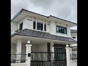 บ้านในโครงการใจแก้วเอราวัณ 31 เฟส 8 บ้านเดี่ยวพร้อมอยู่ รับสัตว์เลี้ยง อยู่ติดสนามหญ้าของหมู่บ้าน วิวโล่ง ไม่ชนใคร
