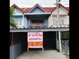 ขายทาว์นเฮ้าส์ 2 ชั้น หมู่บ้านโชคบุญมี 3 อำเภอชะอำ จังหวัดเพชรบุรี