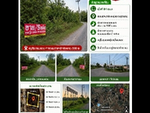 ขายที่ดินบ้านดุง อุดรธานี ห่างถนนหลวง ชนบท 4002 เพียง 200 เมตร