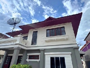 เช่า บ้านเดี่ยว2ชั้น67ตรว.ถนน รัตนาธิเบศร์ ซอยท่าอิฐ เชิงสะพานพระนั่งเกล้าใกล้MRTไทรม้า