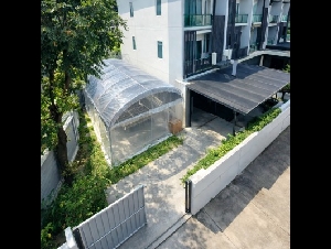 หลังริม ให้เช่ารัตนาธิเบศร์ 3 นอน 3 น้ำ ใกล้ MRTทาวน์โฮม 3 ชั้น บางรักใหญ่ 700ม.  เซ็นทรัล เวสต์เกต 1.7 กม.วัดมะเดื่อ