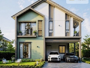 โครงการ เดอะคริสตัล บาย เพชรรัตน์ (วิสบี้) ซอยศาลาแดง-บ้านช่น บ้านสวยใหม่เอี่ยม ทำเลดี พื้นที่เยอะ พร้อมอยู่