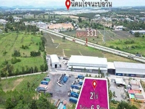 ขายที่ดินเขาคันทรง ศรีราชา 7 ไร่ ติด WHA1 ผังสีม่วง โรงงาน–โกดัง TP-L2400