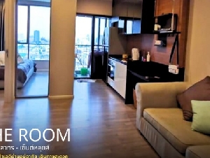 ขายคอนโด The Room สาทร เซนต์หลุยส์ ชั้น 21 ห้องดีมาก เฟอร์ครบ ครัวบิวท์อิน ใกล้ BTS เซ็นตหลุยส์