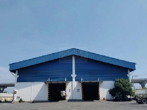 ขายโกดังโรงงานพร้อมออฟฟิศ 5,000 ตรม.บนที่ดิน 7 ไร่ 3 งาน ติดถนนใหญ่ ถนนพระราม 2 กม.18