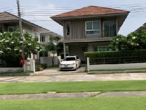 ให้เช่าบ้านเดี่ยว 2 ชั้น 50 ตรว. โครงการคณาสิริ บางนา ใกล้ ม.เอแบค