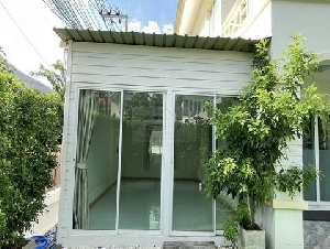 P1059 ให้เช่า ขาย บ้านเดี่ยว 2 ชั้น 66 ตรว. โครงการ บ้านสวนราชา เกษตร-นวมินทร์ ซ.รามอินทรา 14 ฮวงจุ้ยดี เฟอร์พร้อมอยู่