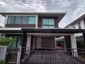 ขายบ้านเดี่ยว 2 ชั้น 59.1 ตรว. โครงการ Grand Britania ราชพฤกษ์-พระราม 5 ถนนราชพฤกษ์ พระราม 5 นครอินทร์ ตกแต่งครบ พร้อมอยู่ 