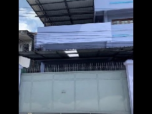 BR 1469 ให้เช่าโกดัง พร้อมสำนักงาน 678 ตร.ม มีลิฟท์ขนของ ไฟ 3 เฟส ซอยสุขสวัสดิ์14 พระราม 2