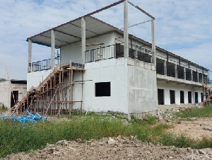 รหัสC6973 ให้เช่าที่ดิน 5ไร่ 2งาน ริมถนนประชาพัฒนา ทับยาว ลาดกระบัง