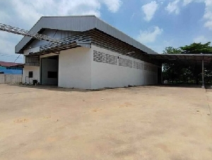  ให้เช่าโรงงาน พื้นที่สีส้ม 1.5 ไร่ มีใบ รง.4 ติดถนนสุวินทวงศ์ ใกล้SCG HOME บุญถาวร ฉะเชิงเทรา