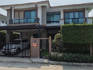 ให้เช่าบ้านเดี่ยว โครงการภัสสร บางนา-สุวรรณภูมิ  หลังมุม ย่าน ถนนกิ่งแก้ว ใกล้ทางออกถนนบางนา