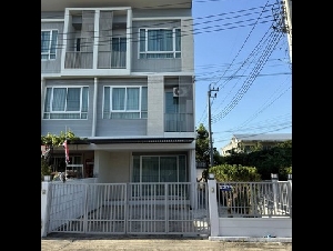 ให้เช่าทาวน์โฮม 3 ชั้น หลังมุม 4 ห้องนอน 5 ห้องน้ำ บ้านอันนาทาวน์โฮม ติวานนท์ - แจ้งวัฒนะ ตกแต่งหรูมีสไตล์