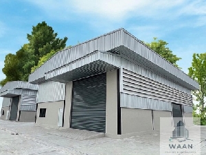 ปล่อยเช่าโกดังปิ่นทอง 1  มีอ๊อฟฟิสพร้อมเข้าอยู่ ศรีราชา ชลบุรี Factory & Warehouse For RENT