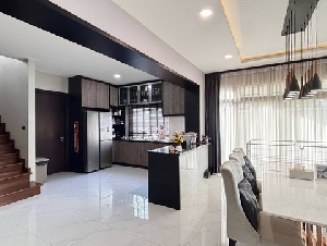 P3379 ให้เช่า บ้านเดี่ยว หมู่บ้านเพอร์เฟค มาสเตอร์พีซ สุขุมวิท 77 ซอยลาดกระบัง 20/3 ตกแต่งสวยพร้อมเข้าอยู่