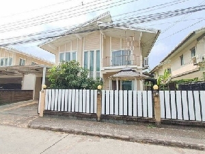 ขาย บ้านเดี่ยว 2 ชั้น 54 ตรว. 4 ห้องนอน พฤกษาปูริ ชานบัว บางนา กม.5 ฝั่งเดียวกับ Mega Bangna