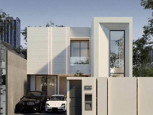 ขายบ้านแฝด 2 ชั้น 53 ตร.ว. ซอยปุณณวิถี 38 Modern Luxury ใกล้ BTS ปุณณวิถี