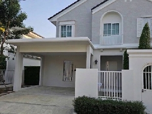 รหัสC7229 FOR RENT ให้เช่าบ้านเดี่ยวพร้อมเข้าอยู่ หมู่บ้านชัยพฤกษ์ บางนา กม.15 Chaiyapruek Bangna Km.15