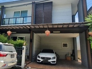 บ้านเดี่ยว 3 ห้องนอน 3 ห้องน้ำ ต่อเติมห้องแม่บ้าน หมู่บ้าน ธารา ราชพฤกษ์-ปิ่นเกล้า 