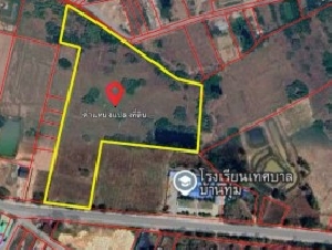 ขาย ที่ดิน  14 ไร่ 2 งาน 58.8 ตารางวา   บนถนนโยธาธิการ ขก.2127 ติดโรงเรียนเทศบาล บ้านทุ่ม ตำบลบ้านทุ่ม อำเภอเมืองขอนแก่น  จังหวัดขอนแก่น
