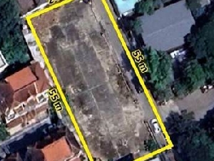 ขายที่ดิน 237 ตร.ว. แหล่งชุมชน เหมาะทำที่อยู่ เดินทางง่าย ใกล้ MRT ศรีนุช