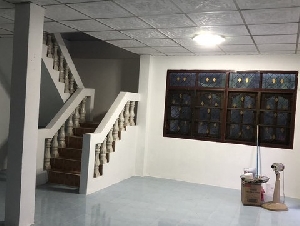 ที่ดินวิวสวยทำเลเหมาะอากาศดี  บ้านปูน 1 ชั้น ต.บางเลน อ.บางใหญ่ 100 วา แหล่งเจริญ  นนทบุรี เนื้อที่ ราคาคุยได้ค่ะ