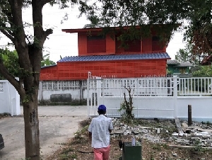 โปรปลายปีรับลมหนาวมาแล้ว บ้านปูน 1 ชั้น ต.บางเลน อ.บางใหญ่ 100 วา แหล่งเจริญ  นนทบุรี เนื้อที่ ราคาคุยได้ค่ะ