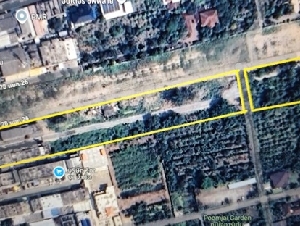 ขายที่ดิน ถนนพระราม2 ซอย28 แยก22 เขตจอมทอง กทม. พร้อมสิ่งปลูกสร้าง เป็นพื้นที่สีส้ม ขนาด 8 ไร่ 1 งาน 85 ตร.ว. โทร. 0814018666